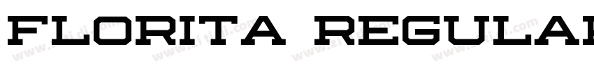 Florita Regular字体转换